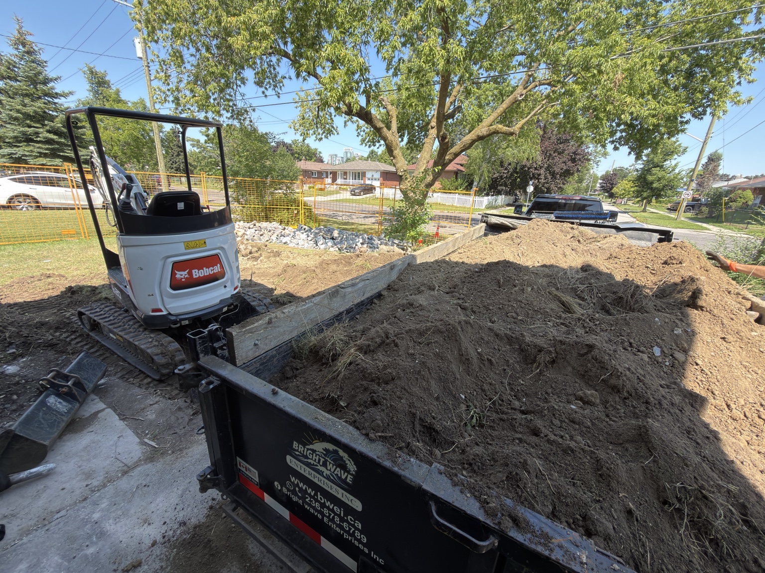 Professional excavation and site preparation in Mississauga and GTA